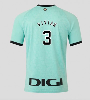 Athletic Bilbao Dani Vivian #3 Tercera Equipación 2025-26 Manga Corta